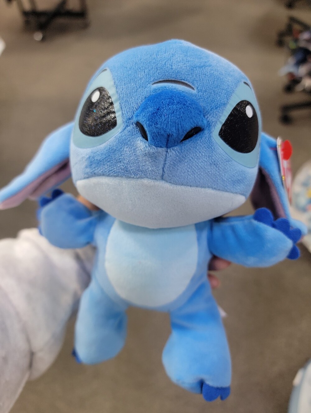 Ty Beanie Babies Stitch Plush - Bright Blue
